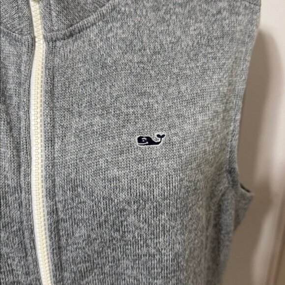 NWT Vineyard Vines Woman’s Fleece Vest size L - Picture 2 of 11